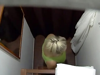 Busty Mature Blonde In A Massage Parlor