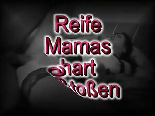Reife Mamas Hart Gestossen