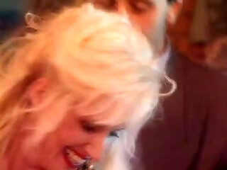 Classy Blonde Gets Both Her Holes Slammed Hard