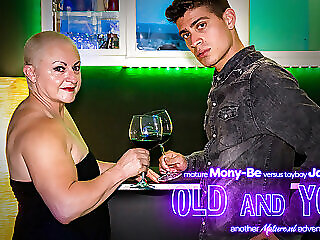 Strong Grandma Fucking Her Handsome Toyboy