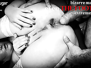 Extreme Bizarre Anal Foot Fisting With Natasha Cougar