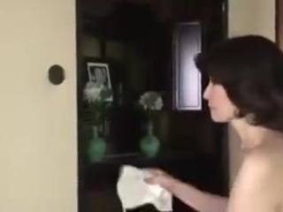 Totally Nude Step mother and Step son