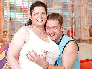 Huge breasted housewife fucking like crazy
