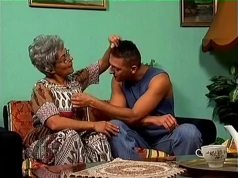 Grandma Marge Fucks with Young Man