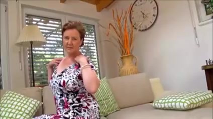Hairy Mature Romana On Sofa
