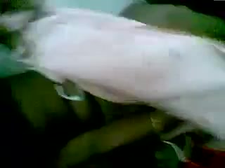Horny man has fun with his juicy indian slut on bed